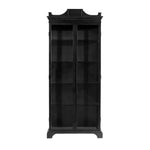 Baxter Black Iron Curio Cabinet