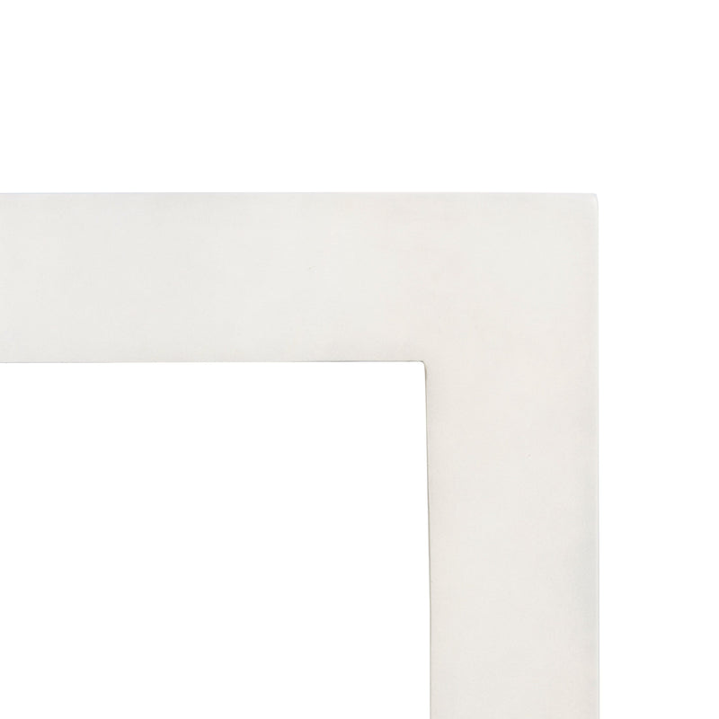 Oneil White Concrete Coffee Table
