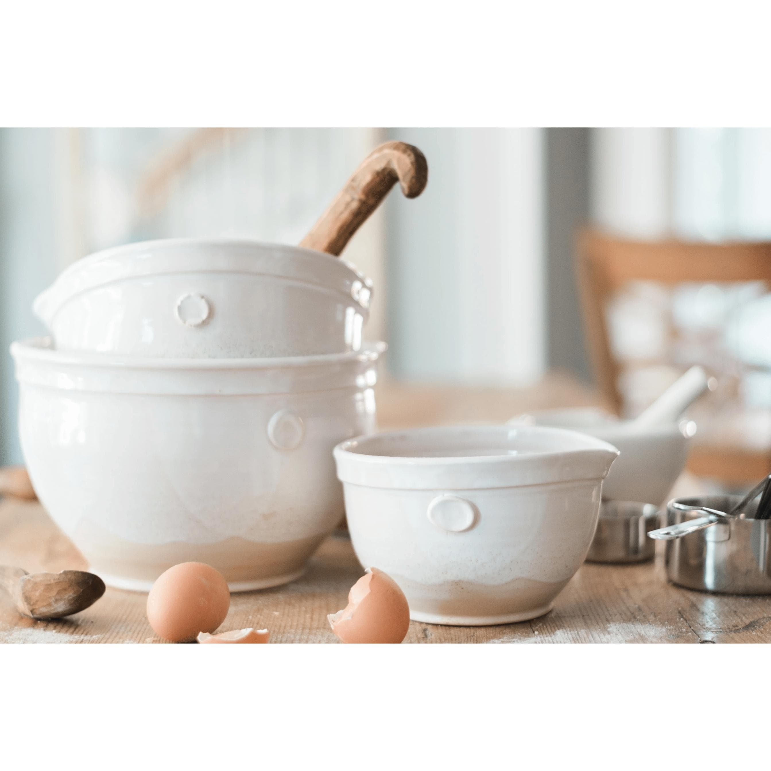 Ceramic Mixing Bowls With Handles 