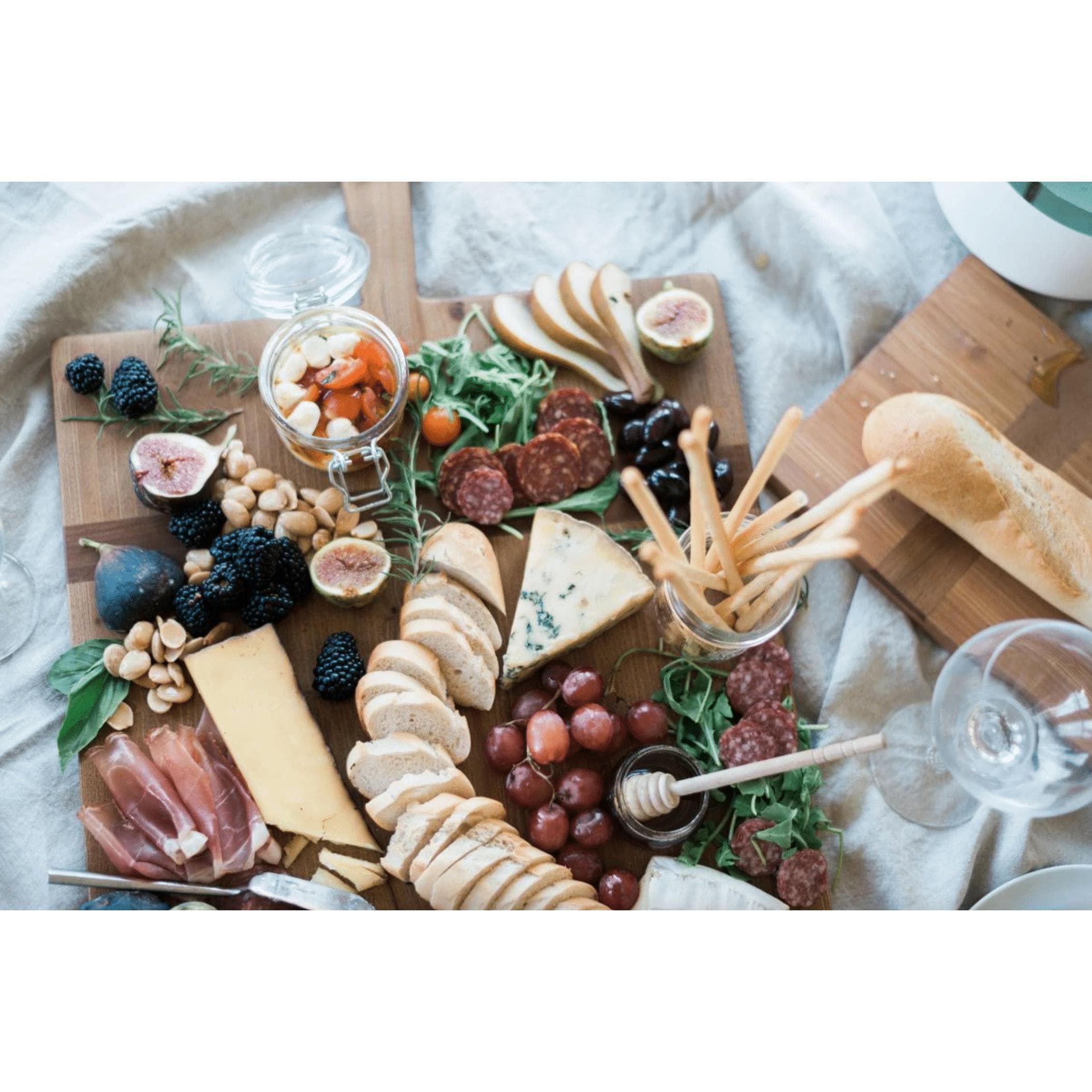 Medium-Rectangle Pine Charcuterie Board