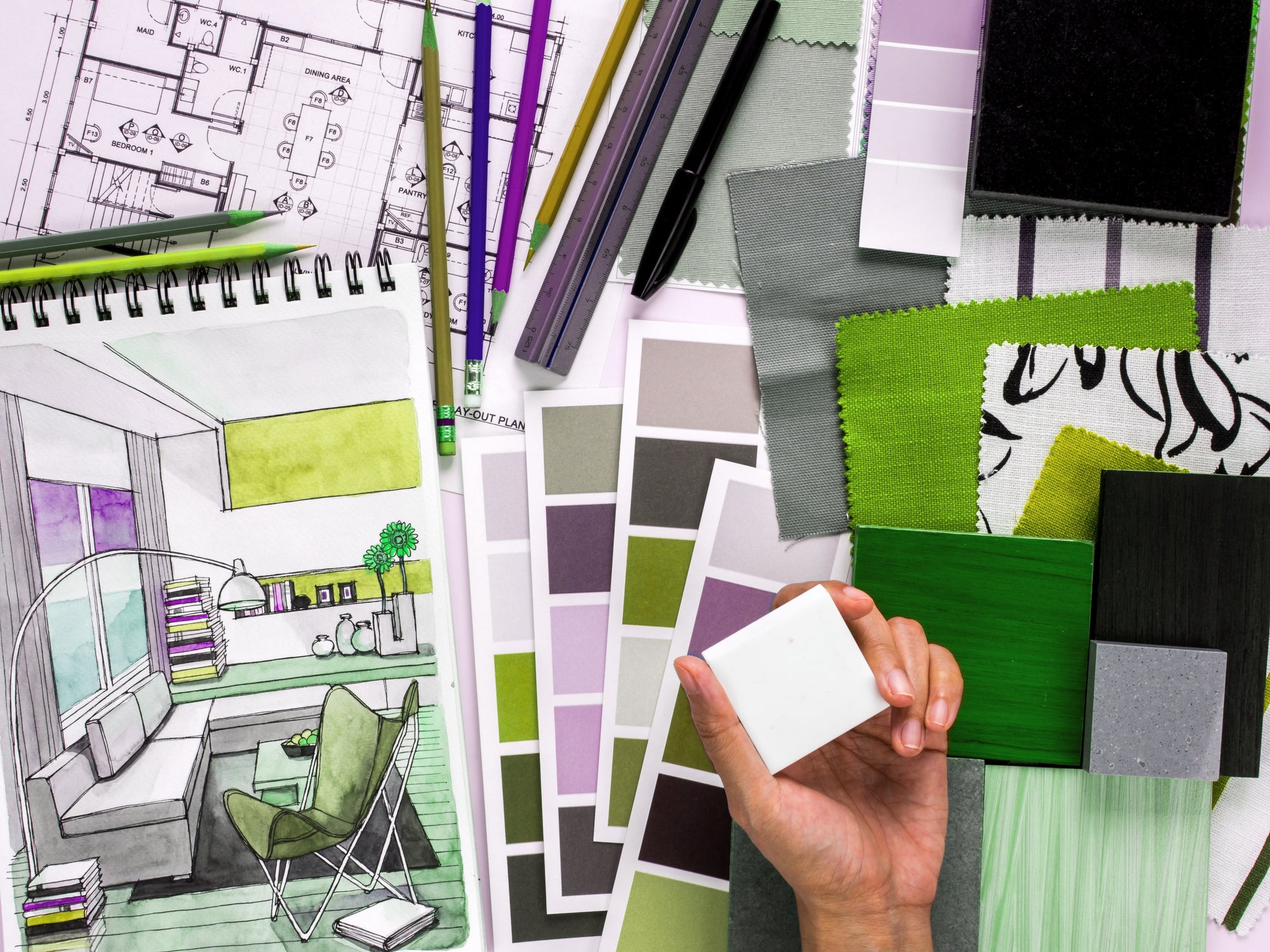 Interior Designer mood board 