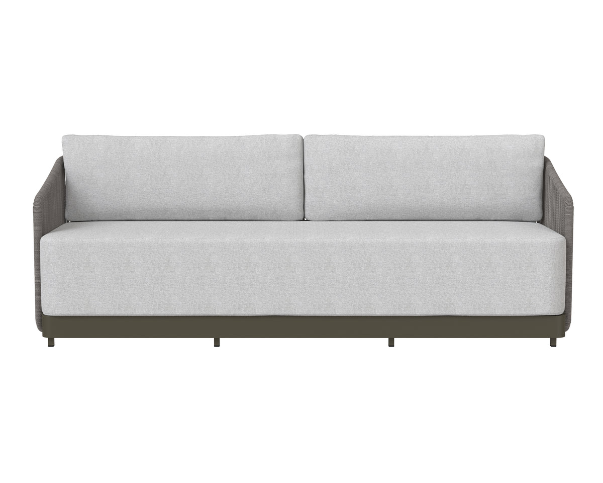 Allariz Warm Grey - Gracebay Light Grey Sofa
