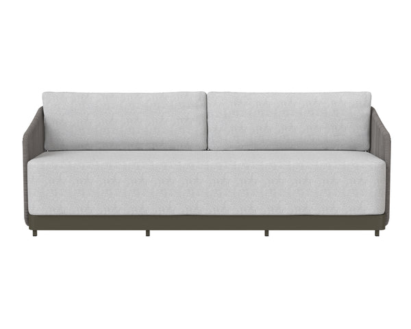 Allariz Warm Grey & Light Grey Outdoor Sofa