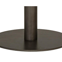 Claudia Marble & Pewter Square Bistro Table 30" - Table Top View | Bone & Brass