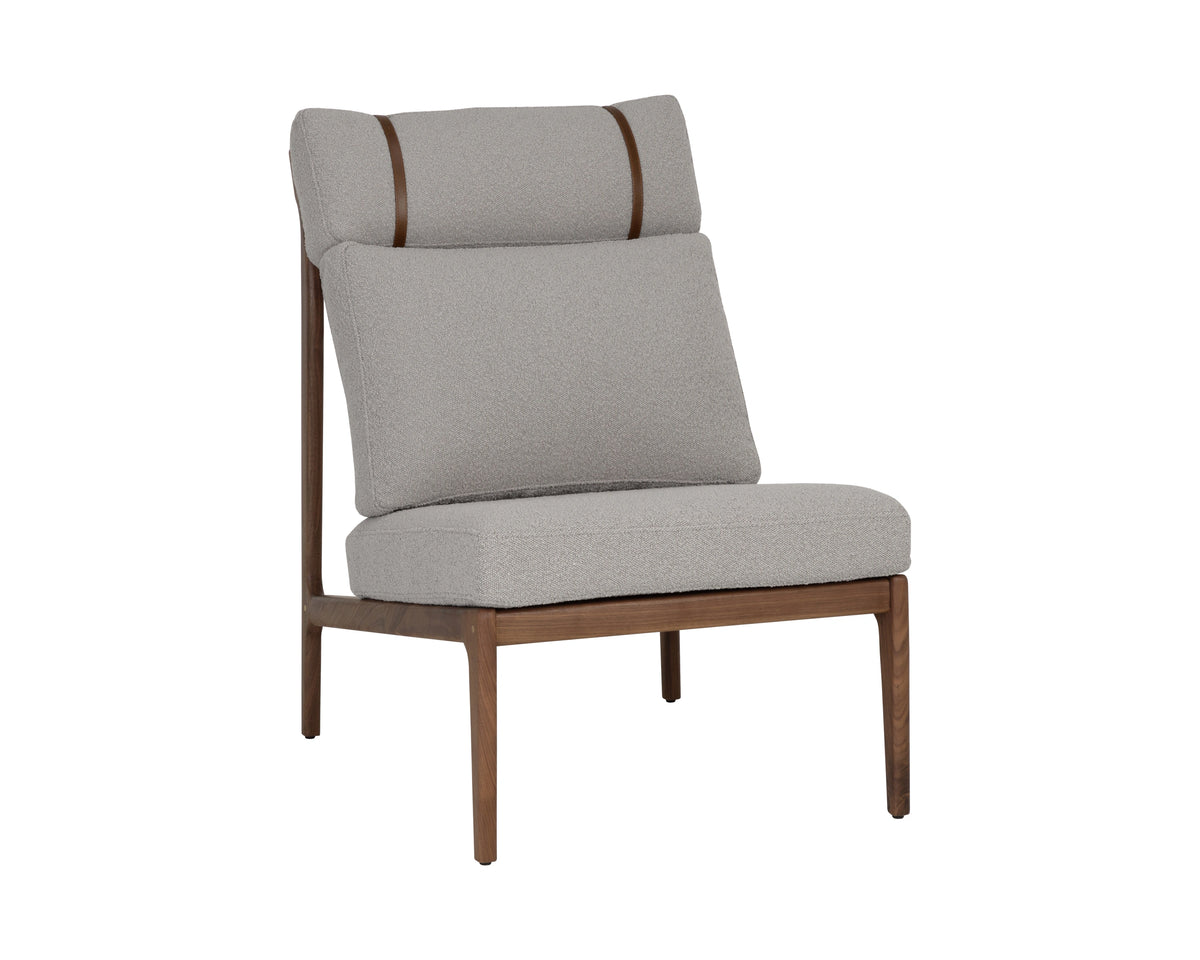 Elanor Walnut - Copenhagen Cappuccino Lounge Chair