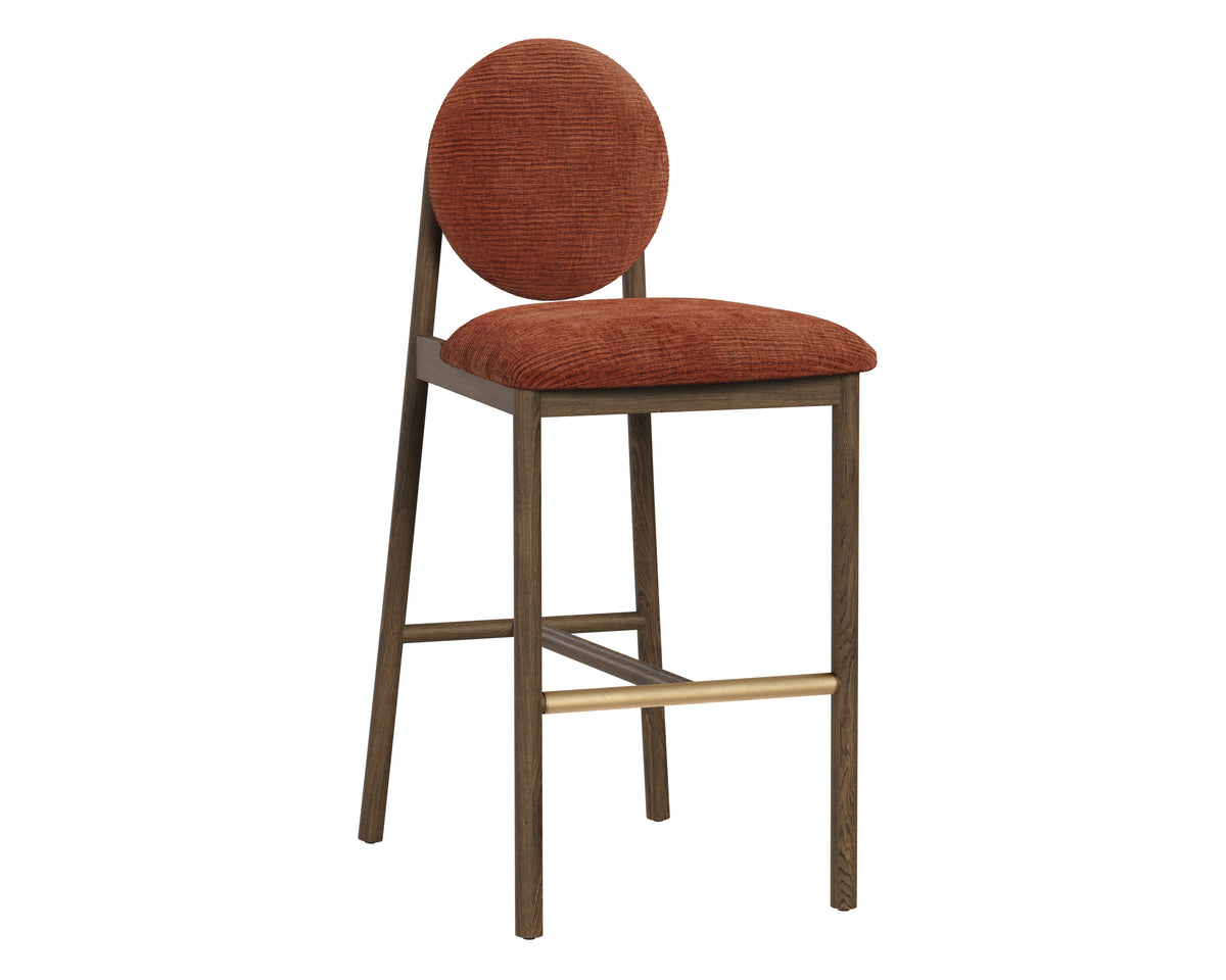 Orabell Spice Upholstered Barstool