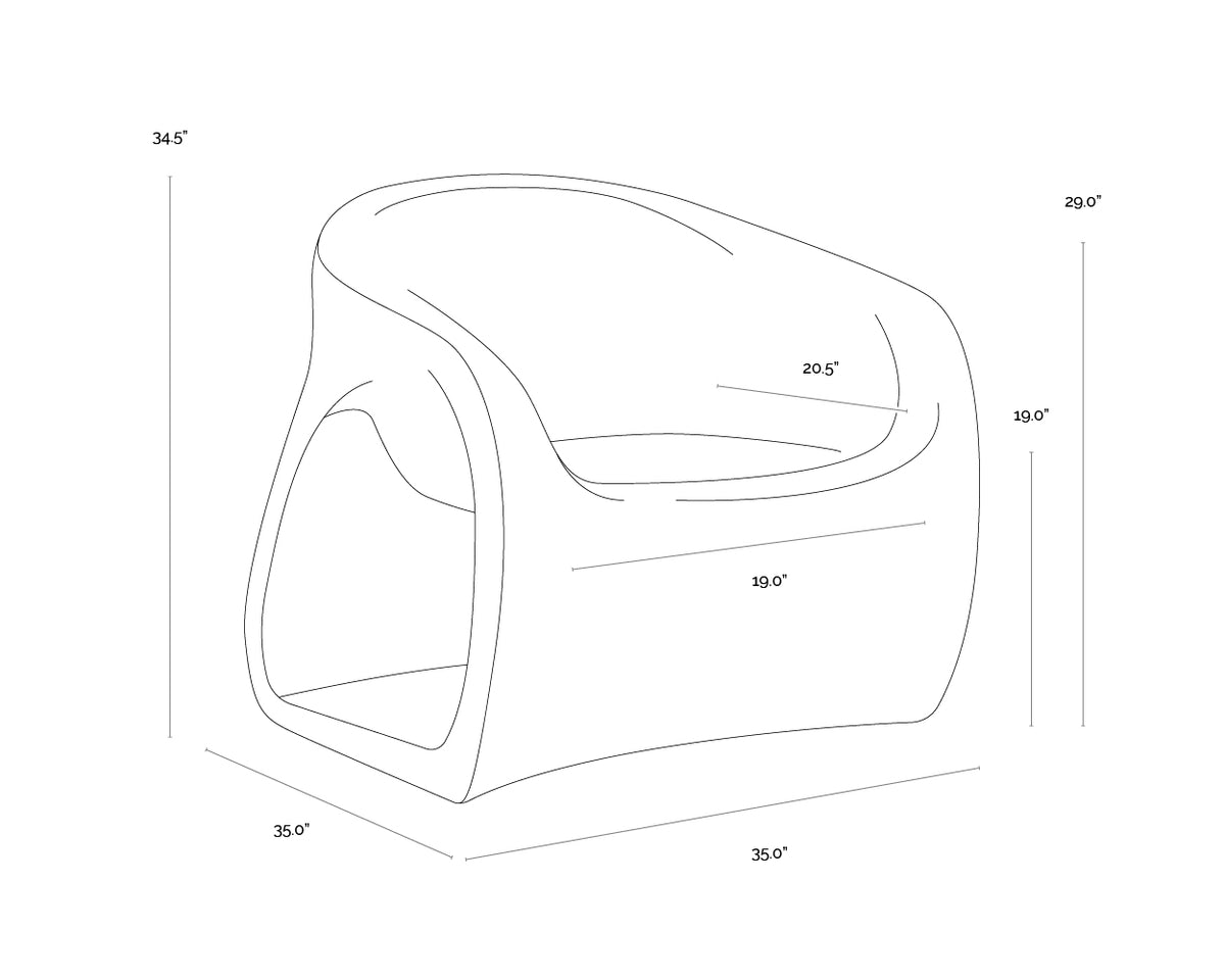 Orson Summer Sand Lounge Chair