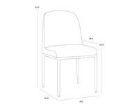 Nestor Zenith Alabaster Dining Chair