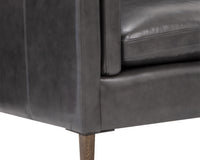 Richmond Brentwood Charcoal Leather Sofa