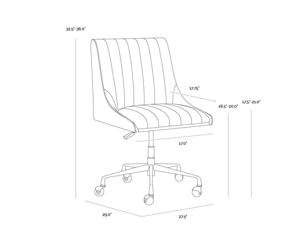 Halden Office Bravo Admiral Chair