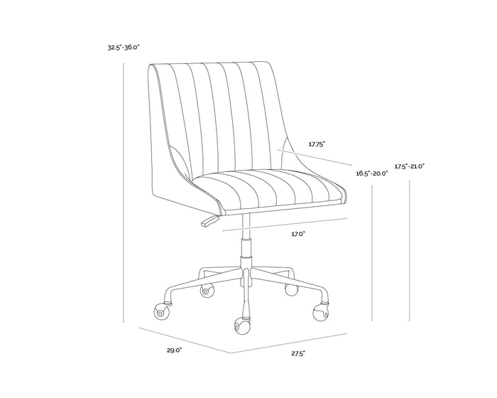 Halden Office Bravo Admiral Chair