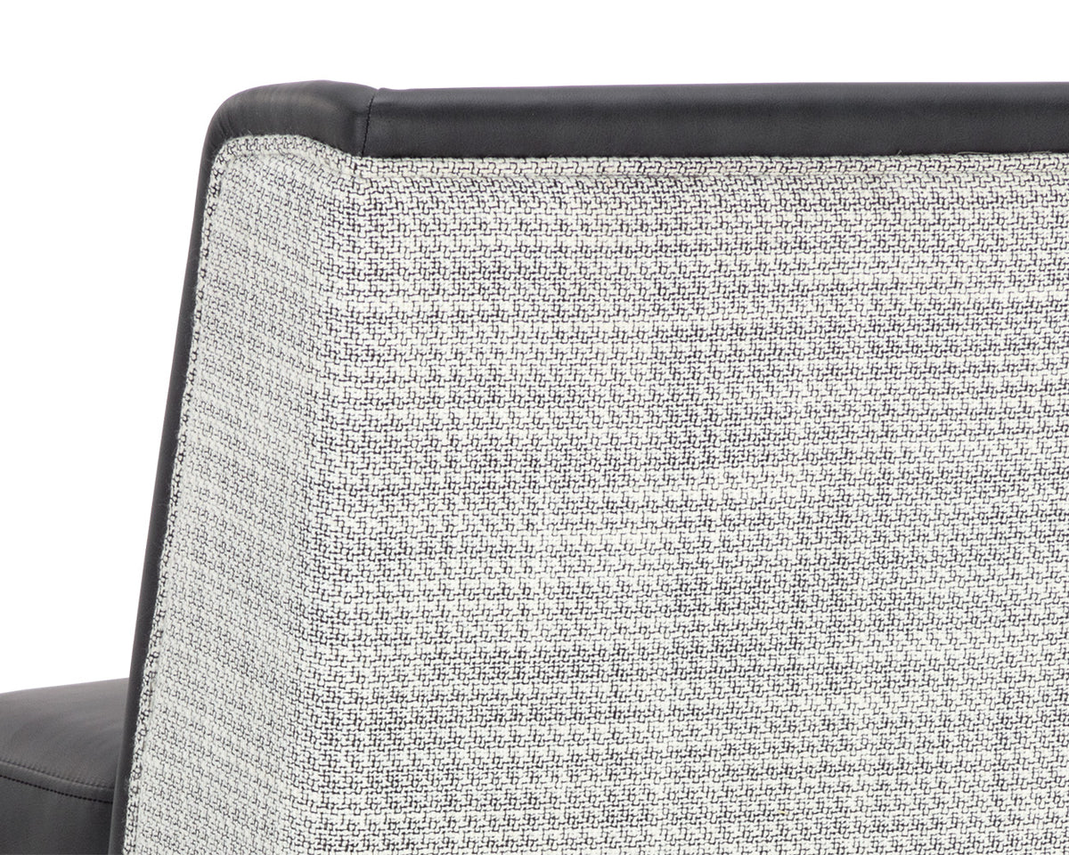 Joplin Barstool Cantina Black / Vera White Pepper