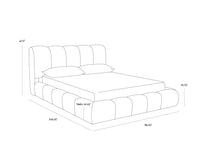 Olena Queen - Santa Cruz Oatmeal Bed