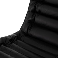 Black Leather Desk Chair