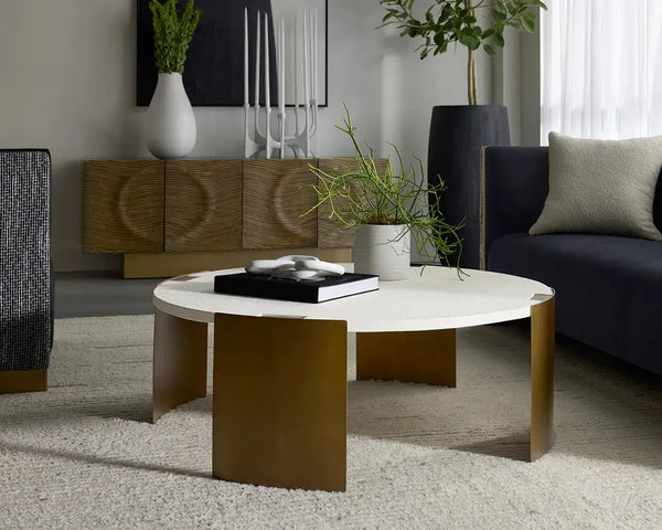 Gallus Coffee Table - Bone