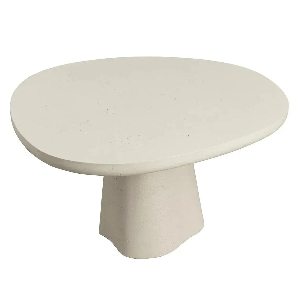 Celica Dining Table - Summer Sand - 55" - Table Top View | Bone & Brass