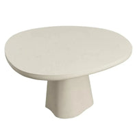 Celica Dining Table - Summer Sand - 55" - Table Top View | Bone & Brass