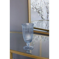 Vida Acrylic Tumbler Set 4 (Blue) - Glass Close Up | Bone & Brass