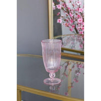 Vida Pink Acrylic Tumbler Set of 4 - Glass Side View | Bone & Brass