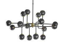 Deimos Large - Smoke Grey Chandelier
