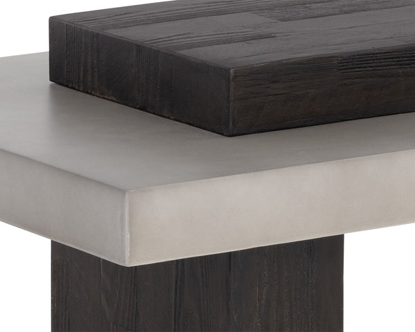 Herriot Dark Brown / Grey Coffee Table