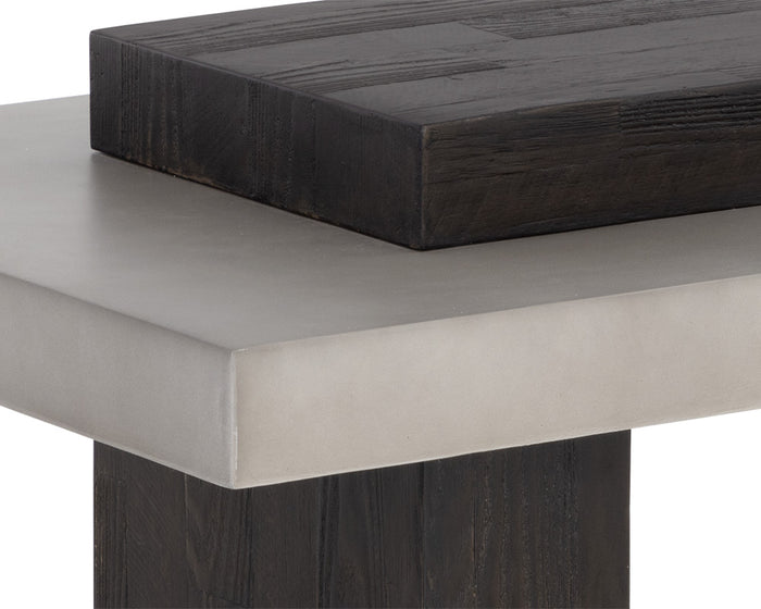Herriot Dark Brown / Grey Coffee Table