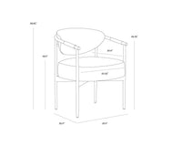 Heloise Dining Ivanhoe Pine Armchair