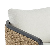 Olbia Barrelback Wicker Lounge Chair