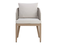 Capri Dining Drift Brown - Palazzo Cream Armchair