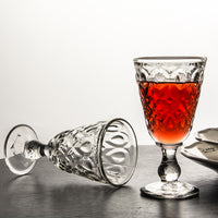 Lyonnais Wine Glass Set-6 - Close Up | Bone & Brass
