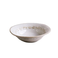 Ceramic Dusty White Valentina Soup Bowl Set of 4 | Bone & Brass