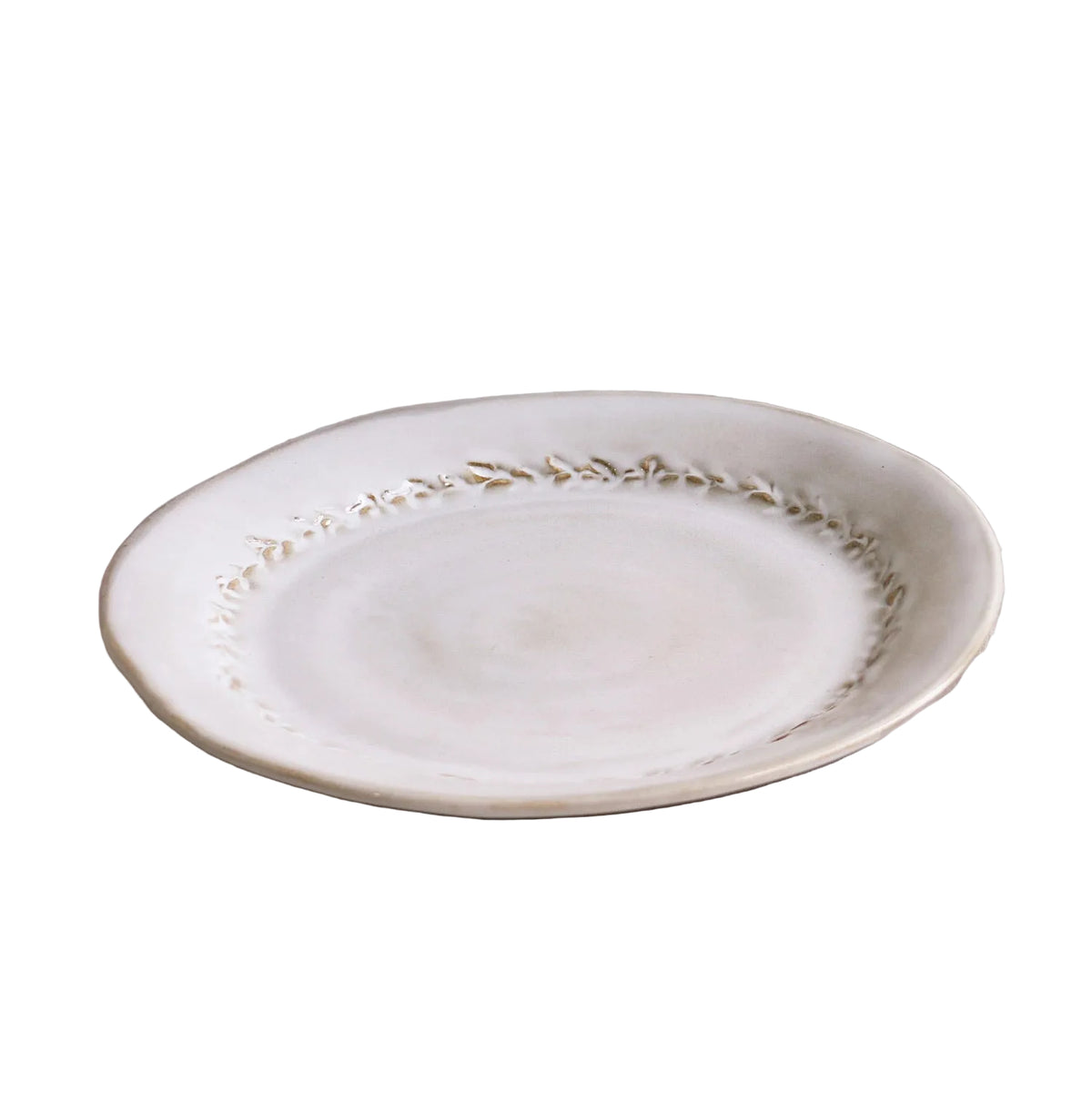 Ceramic Dusty White Valentina Dinner Plate Set of 4