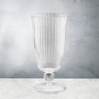 Vida Acrylic Tumbler Set 4 (Clear) - Glass Detail | Bone & Brass