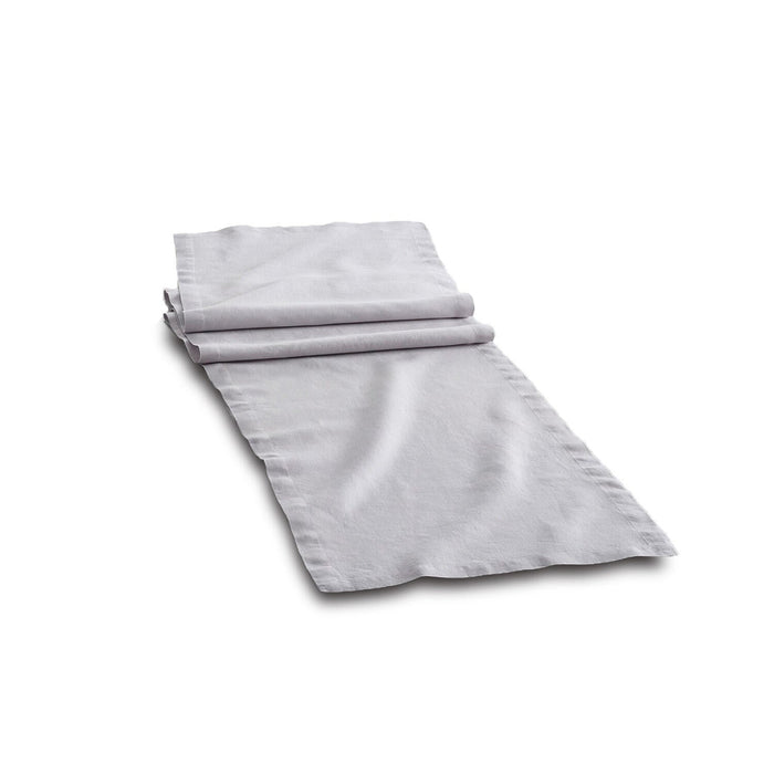 Grey Linen Runner Set of 2 | Bone & Brass