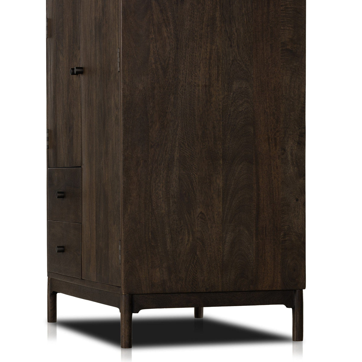 Ormond Aged Brown Wood Armoire