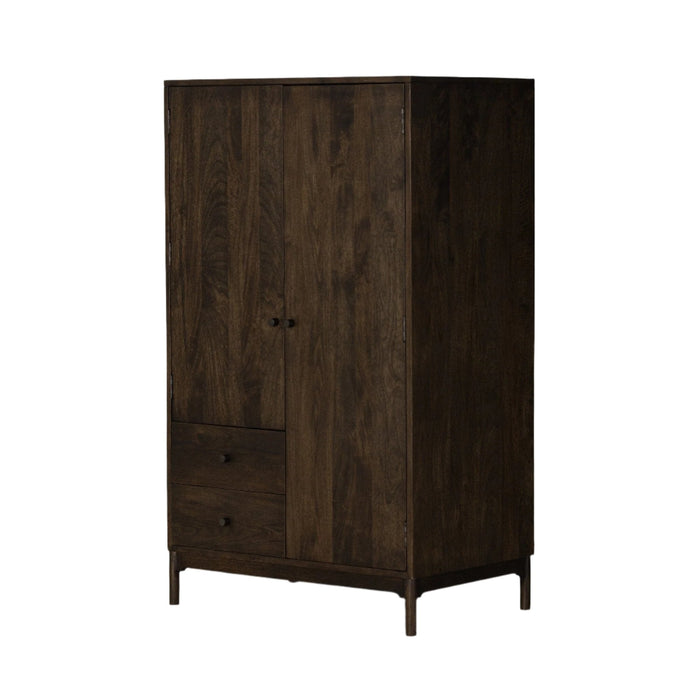 Ormond Aged Brown Wood Armoire