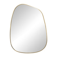 Norma Antique Brass Mirror