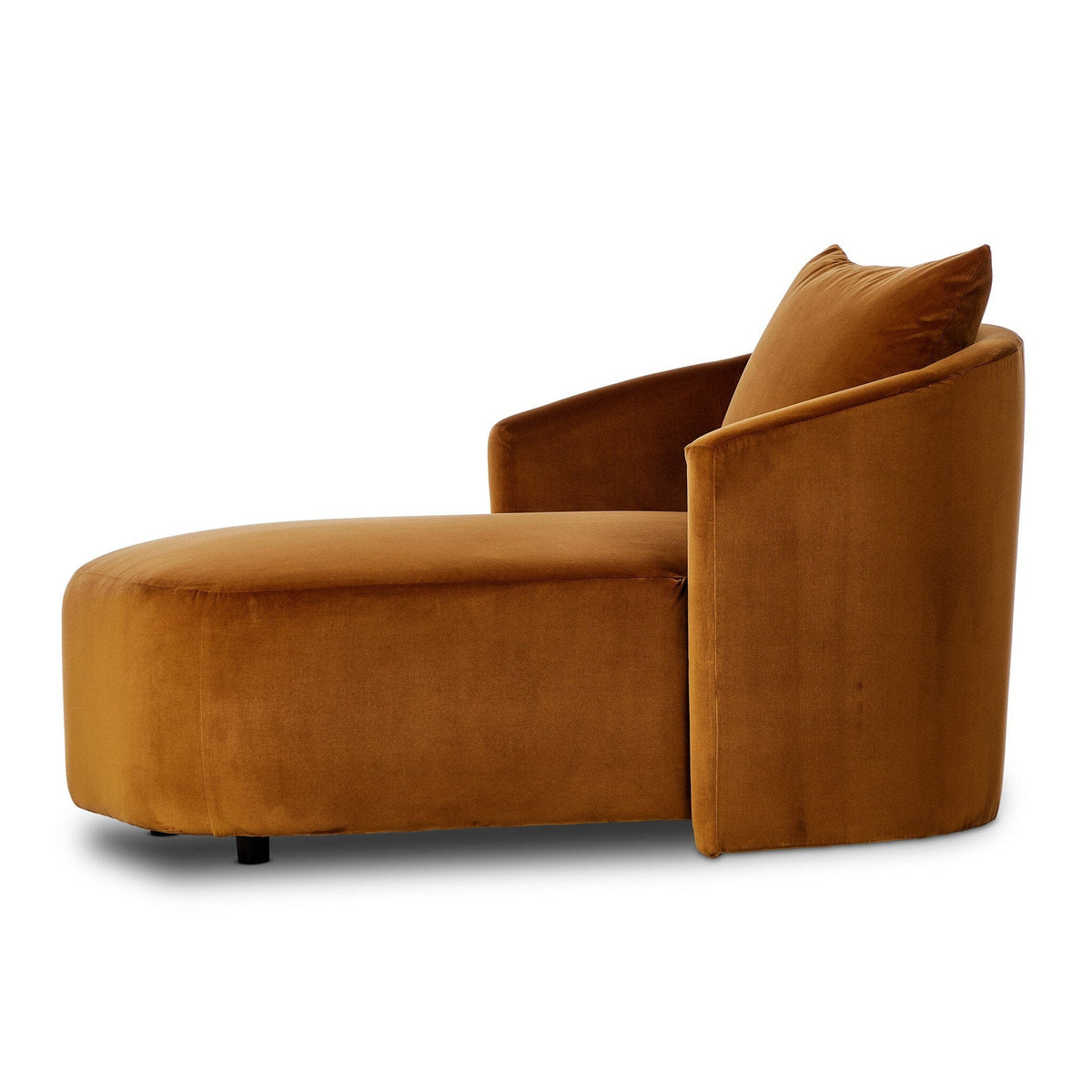 Farham Burnt Orange Chaise Lounge