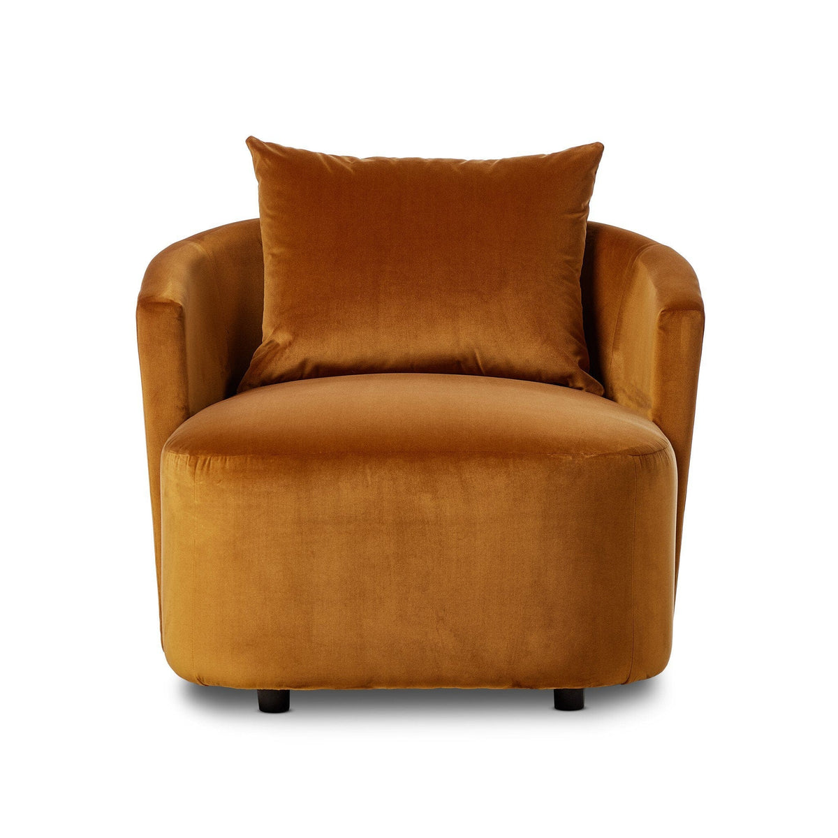 Farham Burnt Orange Chaise Lounge