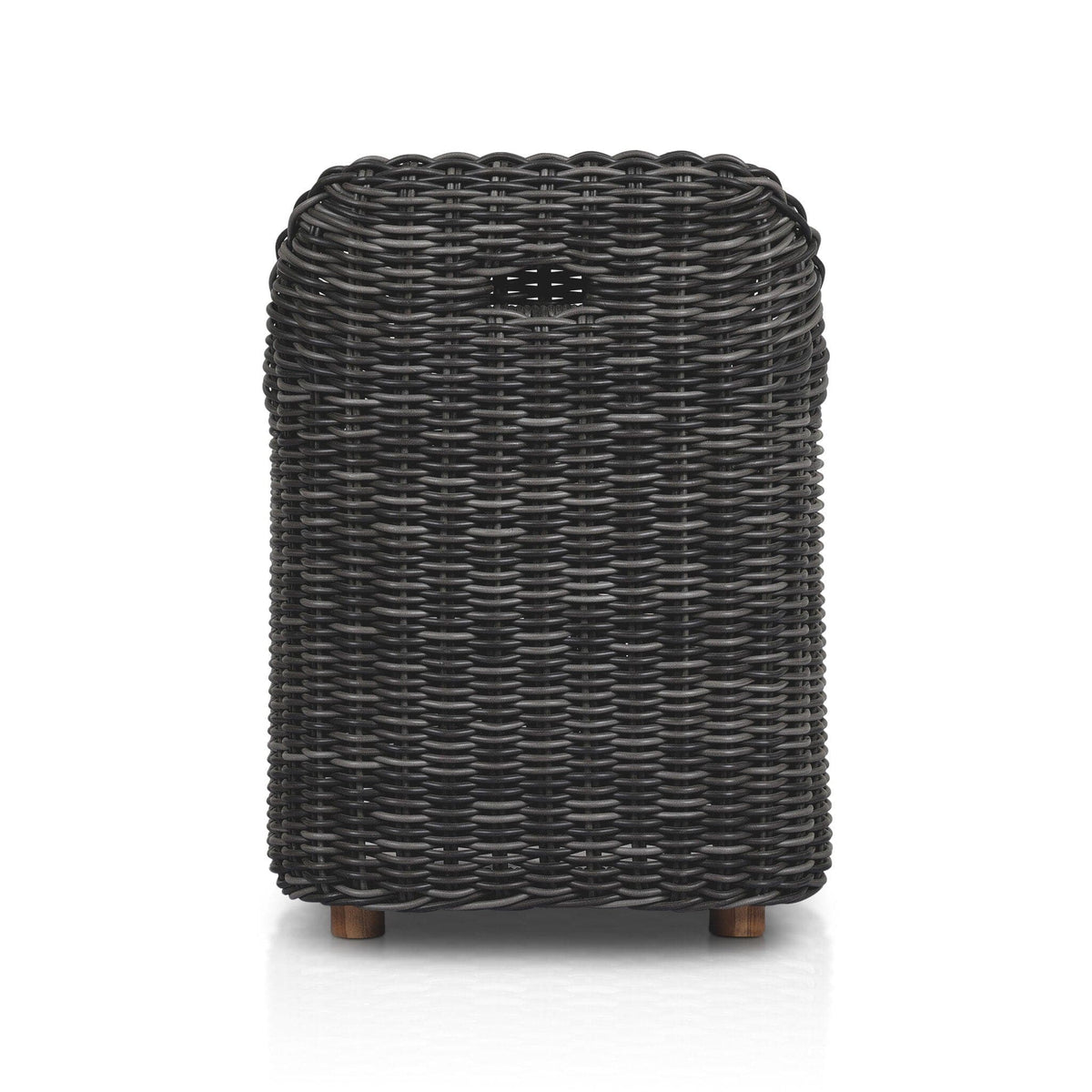 Messina Charcoal Woven Outdoor Dining Armchair