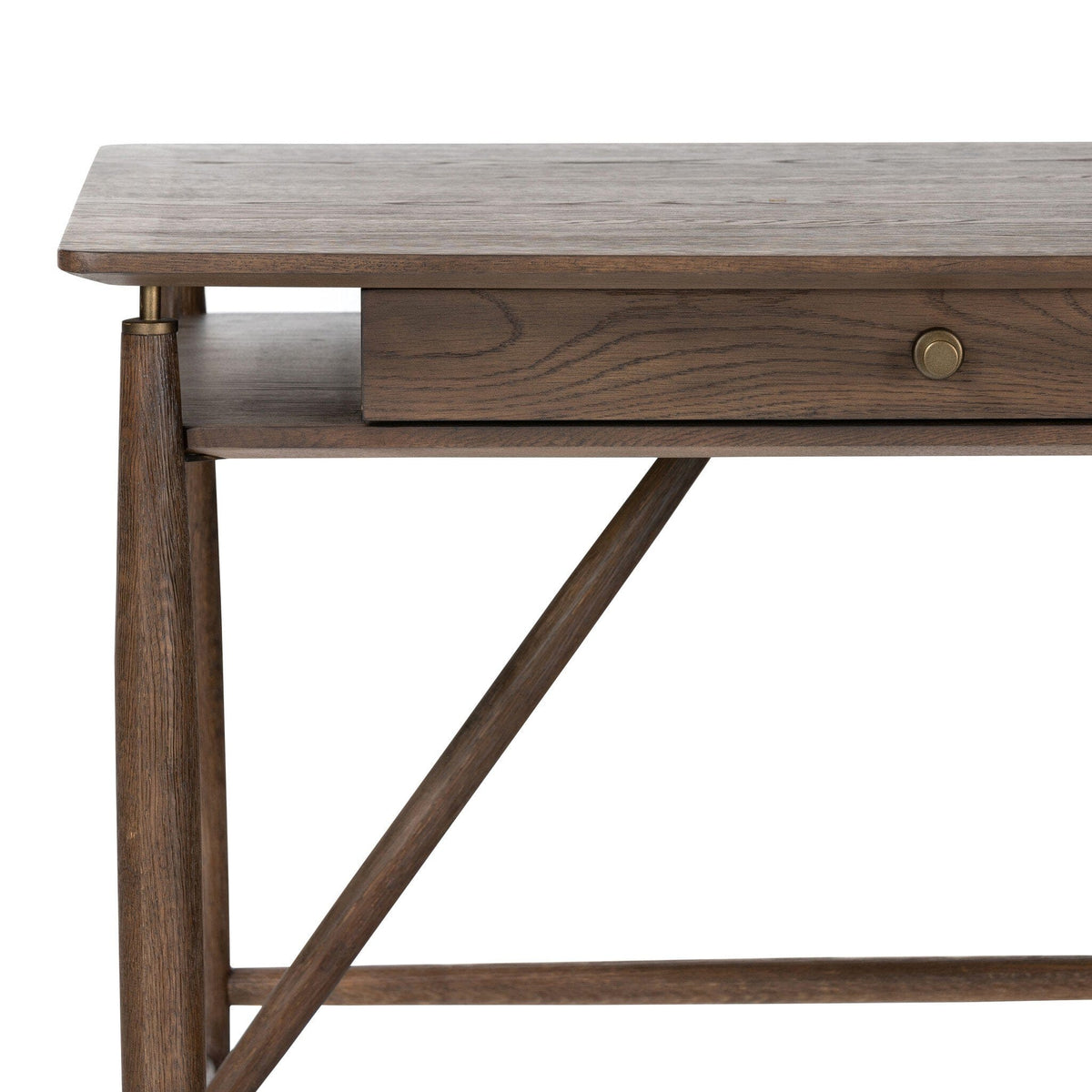 Markum Aged Oak Desk