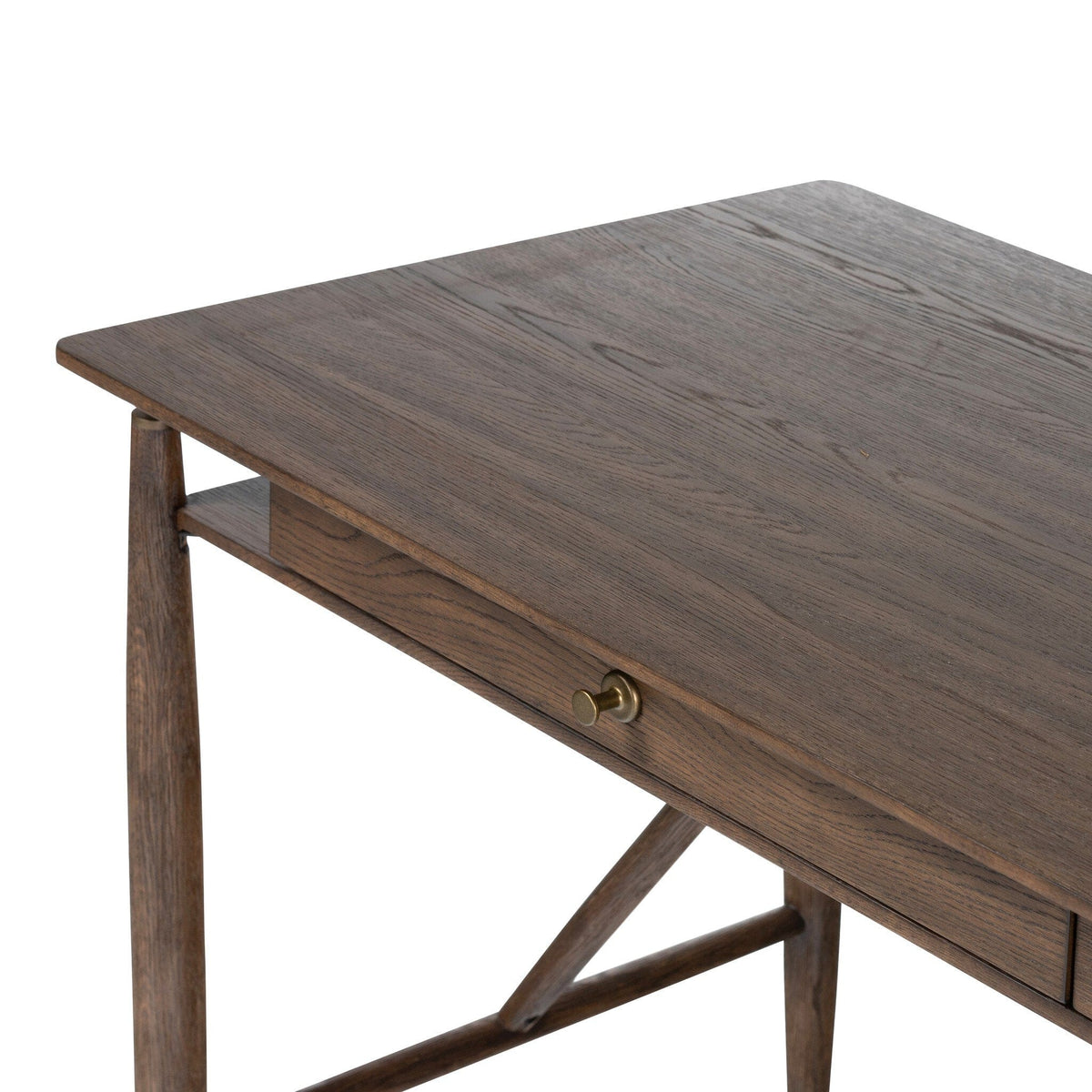 Markum Aged Oak Desk