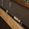 Carbonized Black Shuffleboard Table