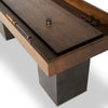 Carbonized Black Shuffleboard Table