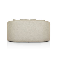 Sand Upholstered U-Shaped Outdoor Daybed