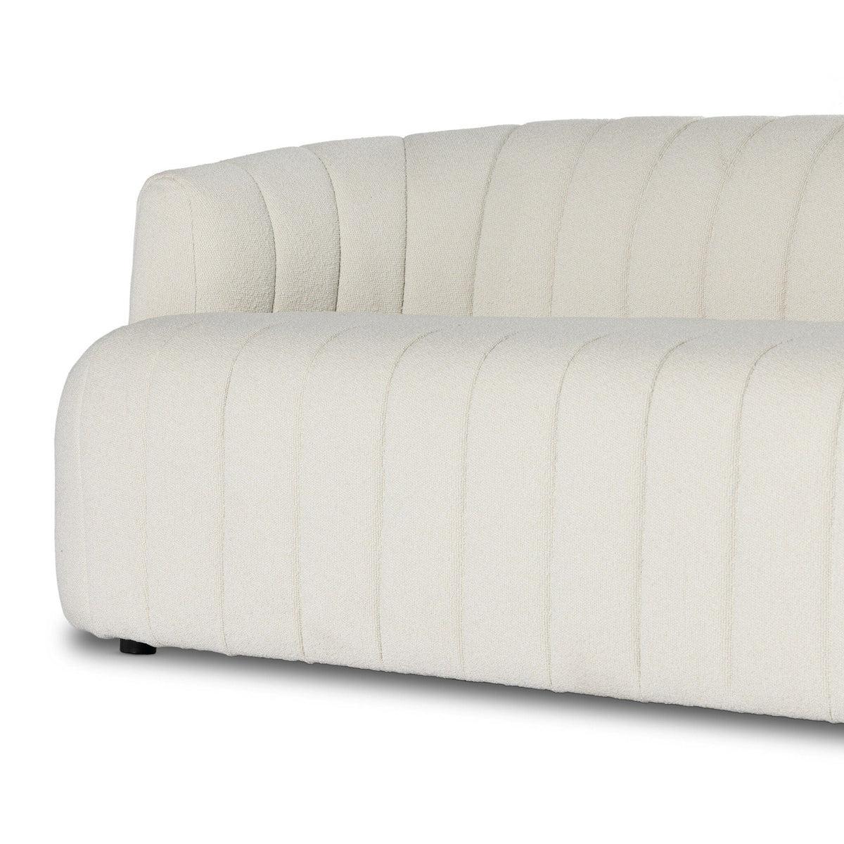 Ellise Ivory Boucle Sofa