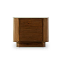 Palladium Season Brown Nightstand