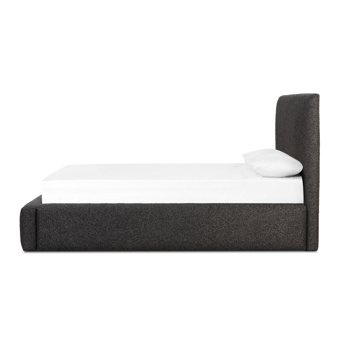 Quinton Charcoal Boucle King Bed