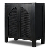 Tristan Black Wash Bar Cabinet