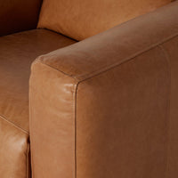 Badley Butterscotch Leather Power Recliner